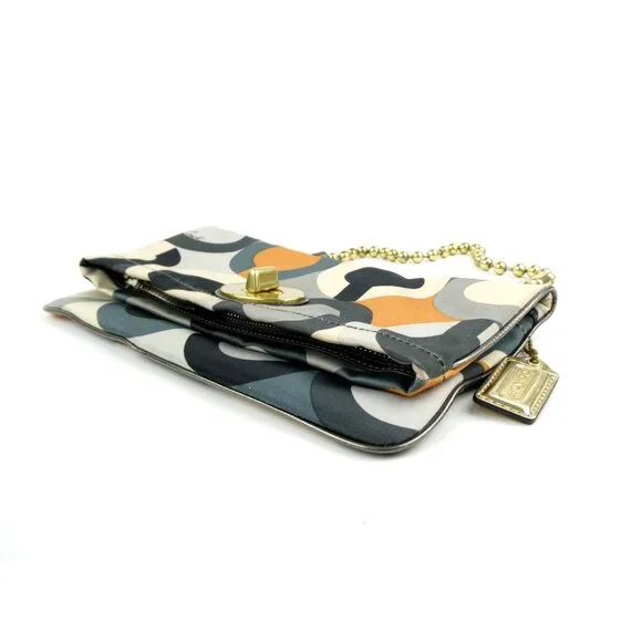 Coach Op Art Foldover Shoulder Bag 12928 - Picture 3 of 14